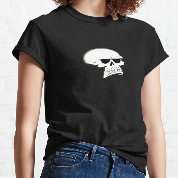 Annoyed Skull Classic T-Shirt