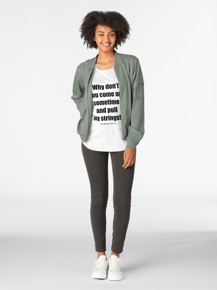 Alternate view of Pull My Strings! Premium Scoop T-Shirt