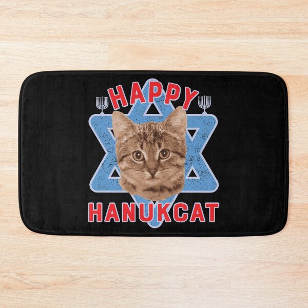 Item preview, Happy Hanukcat Hanukkah Holiday product designed and sold by tronictees.