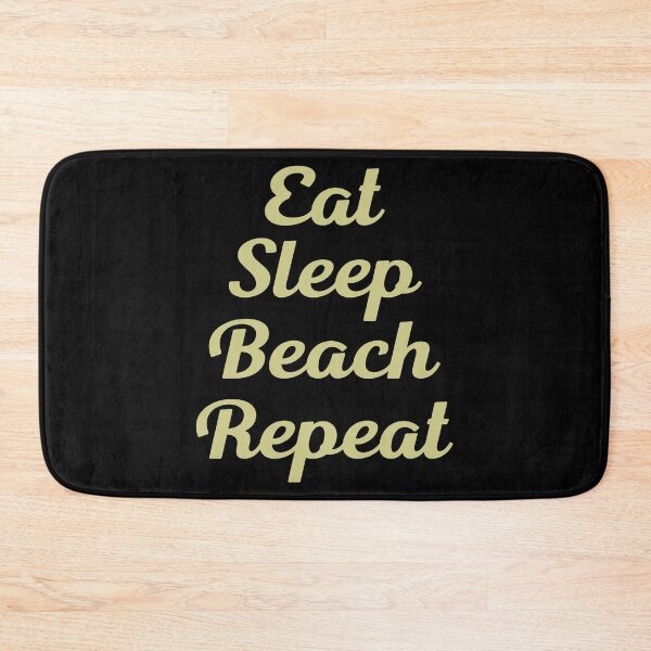 Item preview, Awesome Eat Sleep Beach Repeat Vacation graphic print designed and sold by tronictees.