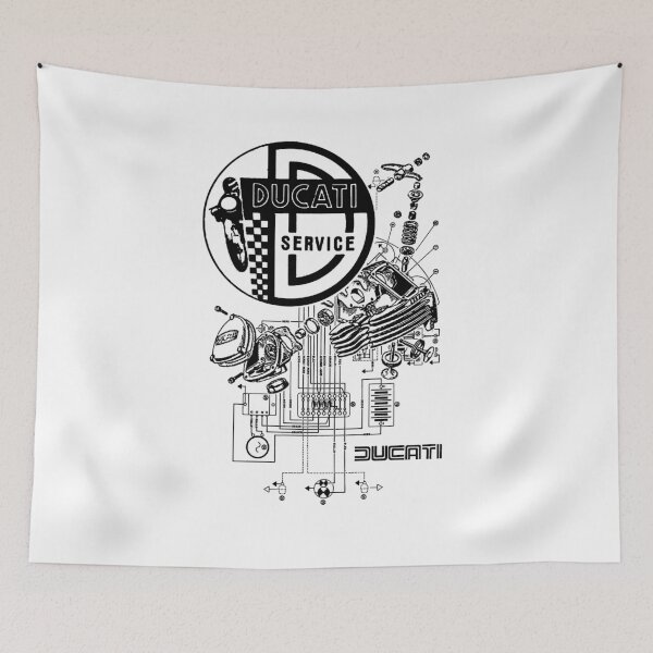 Item preview, Ducati Service Supersport Collage designed and sold by Christopher E Smith.