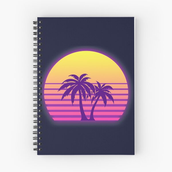 Item preview, Synthwave Sun Palm Trees designed and sold by christopper.