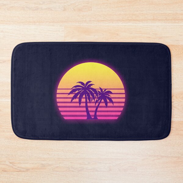 Item preview, Synthwave Sun Palm Trees designed and sold by christopper.