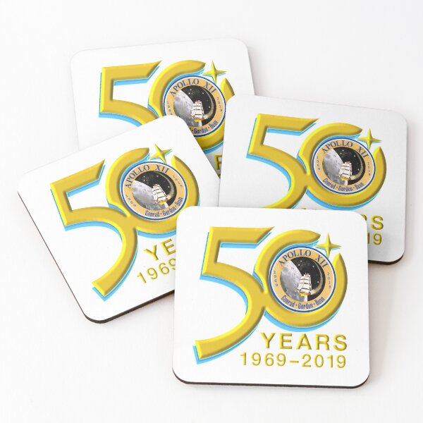 Item preview, Apollo 12 50th Anniversary Patch designed and sold by Nikki SpaceStuffPlus.