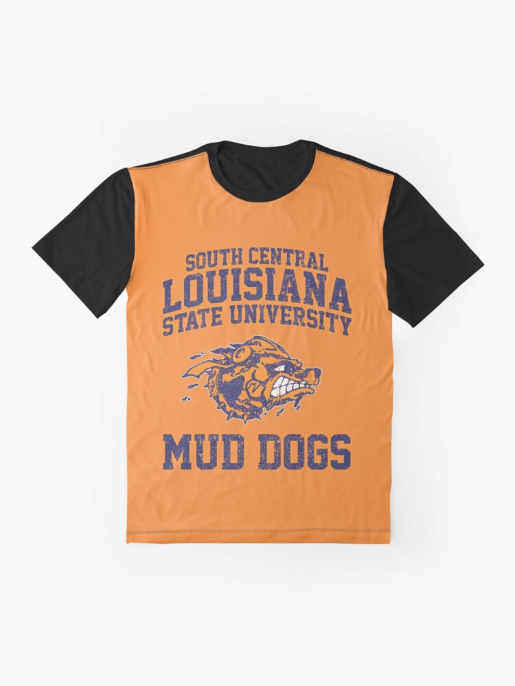 "South Central Louisiana State University Mud Dogs (Variant)" T-shirt