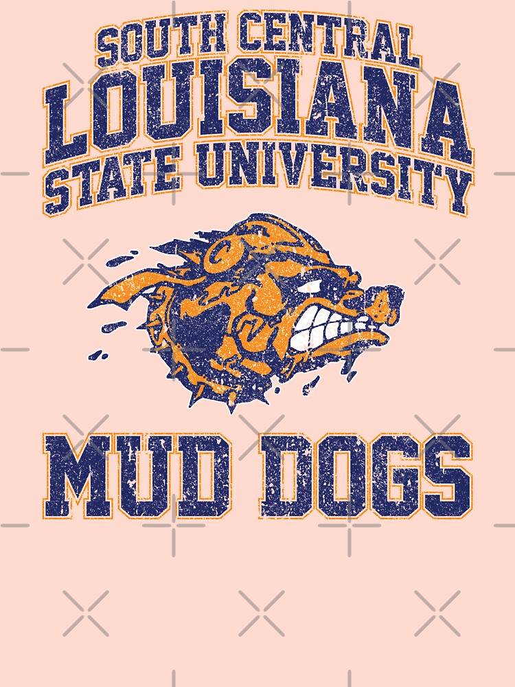 South Central Louisiana State University Mud Dogs Football (Variant)  Essential T-Shirt for Sale by huckblade