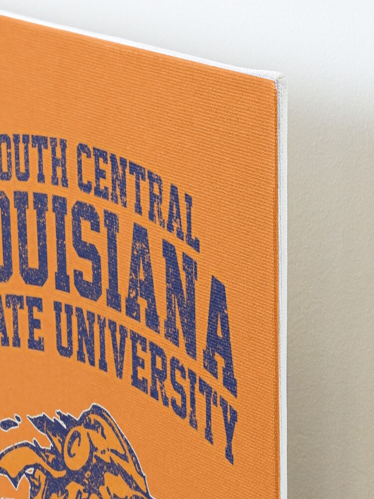 "South Central Louisiana State University Mud Dogs (Variant)" Mounted