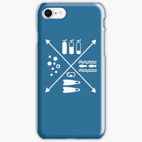scuba diving iPhone Snap Case