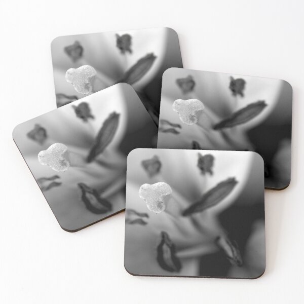 Item preview, Close up of a Tulip Center in Black and White designed and sold by Allen Penton.