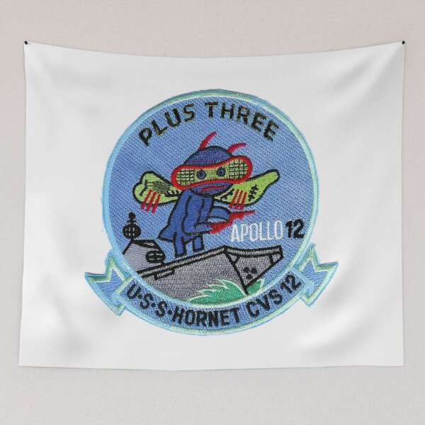 Item preview, Apollo 12 Hornet Plus 3 50th Anniversary Mission Patch designed and sold by Nikki SpaceStuffPlus.