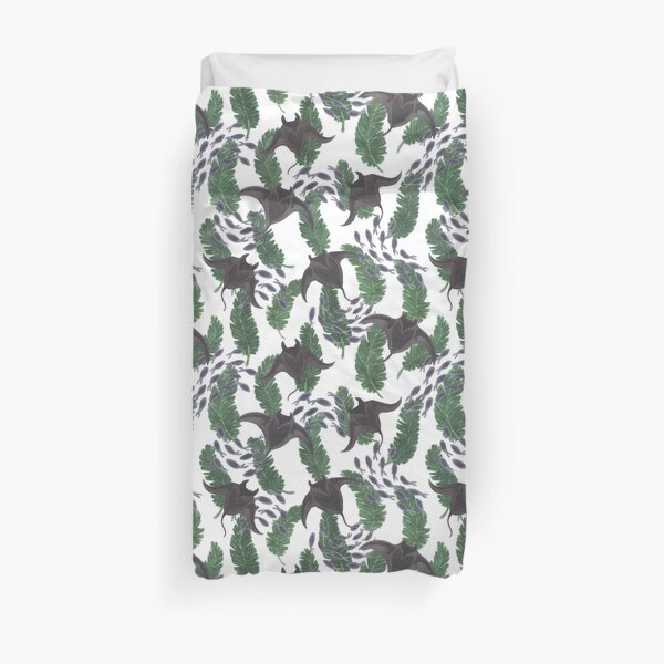 Manta rays pattern Duvet Cover