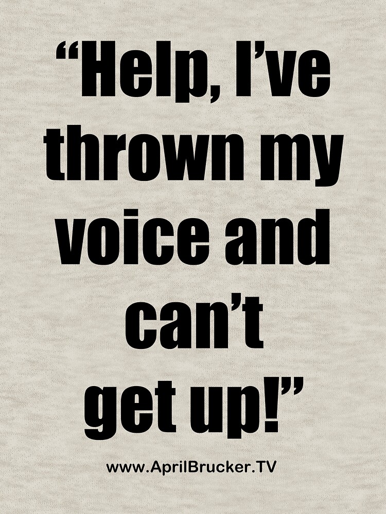 I've Thrown My Voice! by AprilB