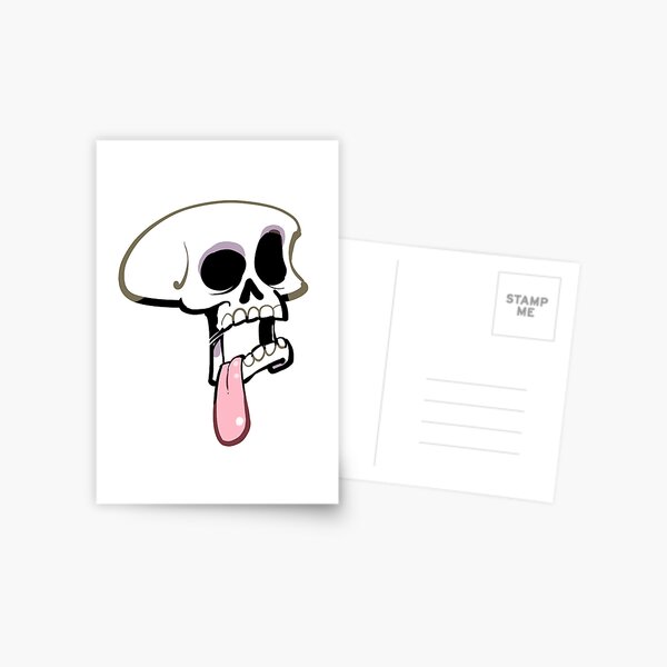 Dead Skull Postcard