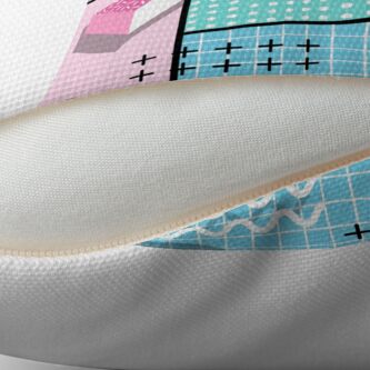 Alternate view of Memphis Party Throw Pillow