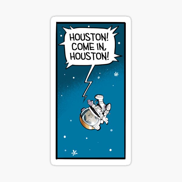 "Lost in Space" Sticker