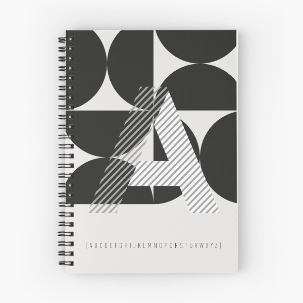 Item preview, Typeface "A" black designed and sold by LAZYDAYpaper.