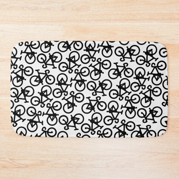 Item preview, Black Multiple Bikes Pattern designed and sold by XOOXOO.