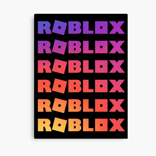 Roblox Canvas Prints Redbubble