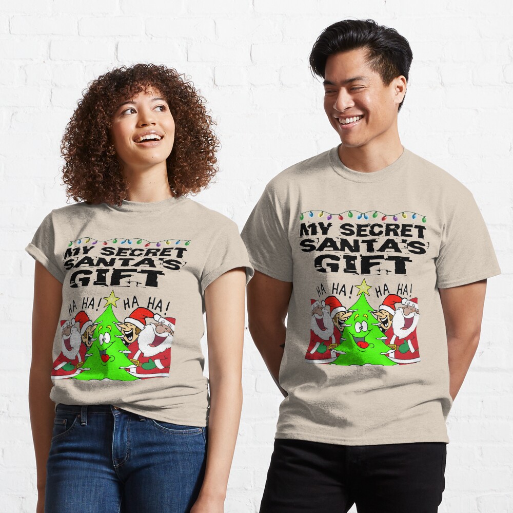 Secret Santa Gift T-Shirt Design Classic T-Shirt