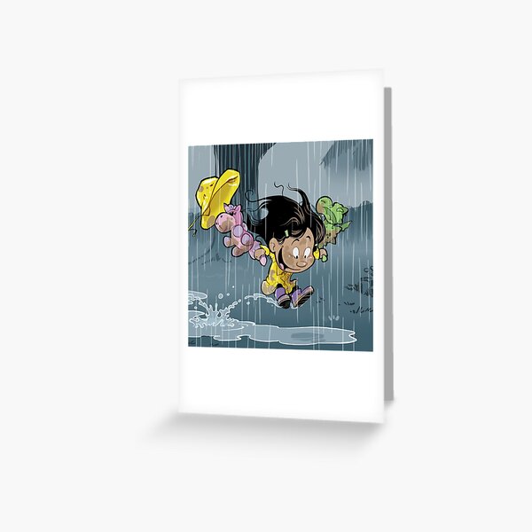 "Rainy Day" Greeting Card