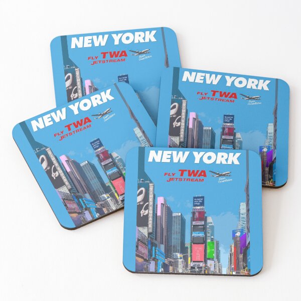 Item preview, Vintage Style New York Travel Poster designed and sold by travelwitheric.