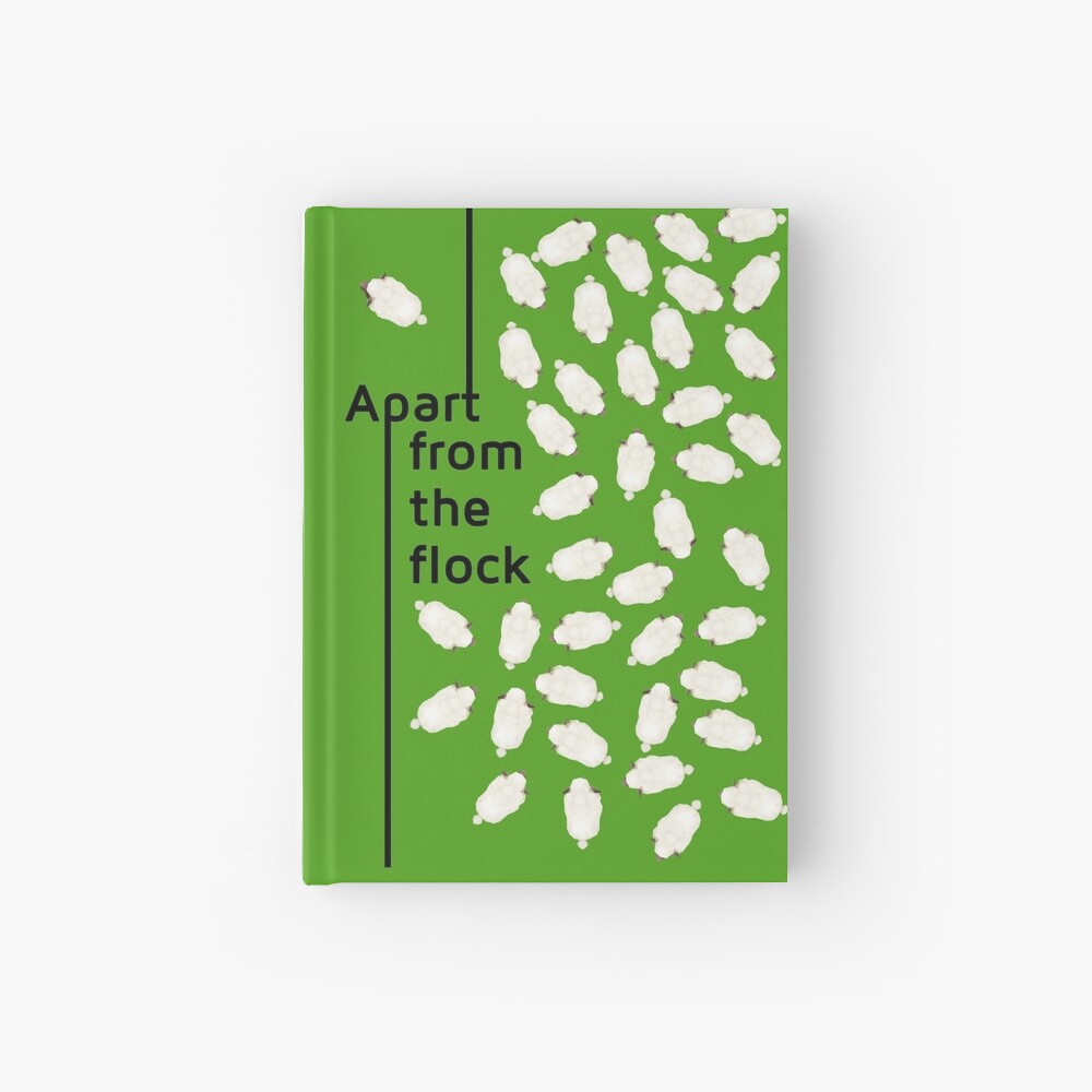 Apart from the flock Hardcover Journal