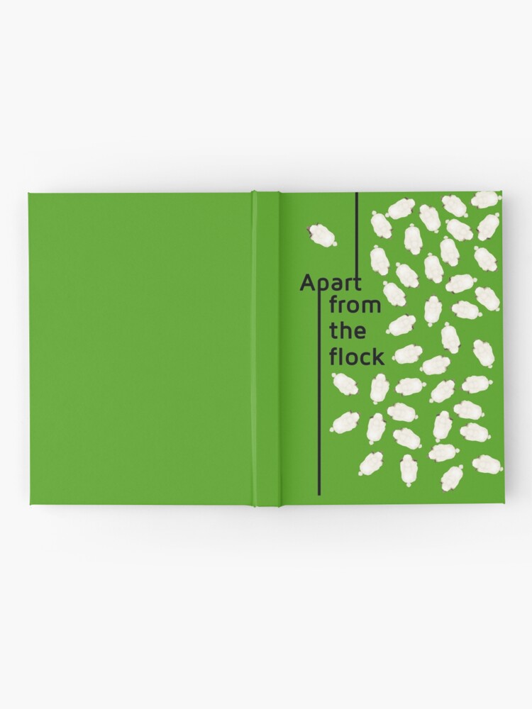 Alternate view of Apart from the flock Hardcover Journal