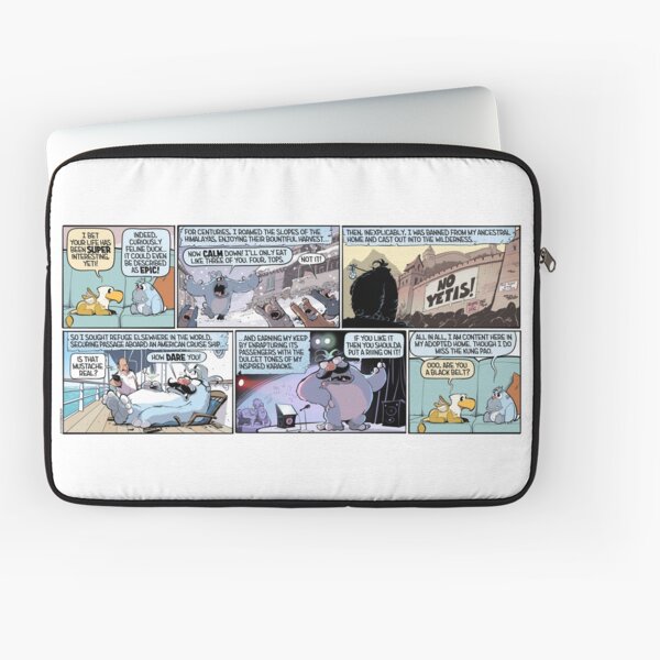 "Epic Yeti Backstory" Laptop Sleeve