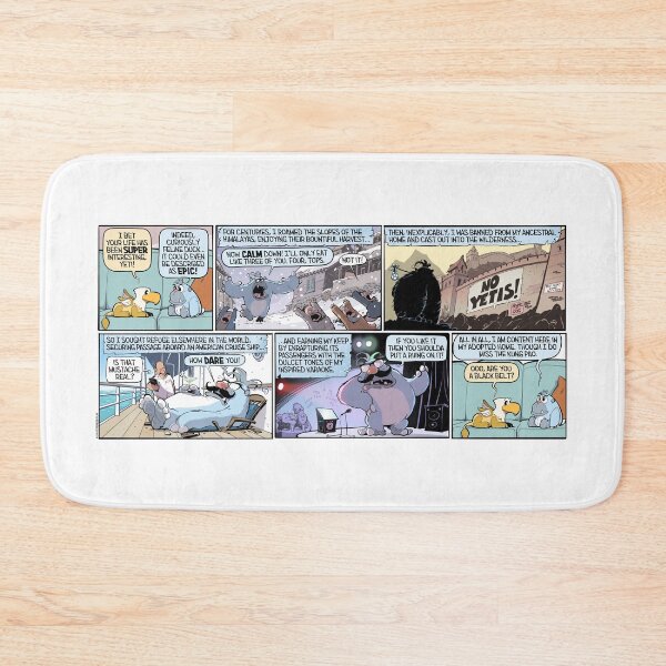 Item preview, "Epic Yeti Backstory" designed and sold by stuffedthecomic.