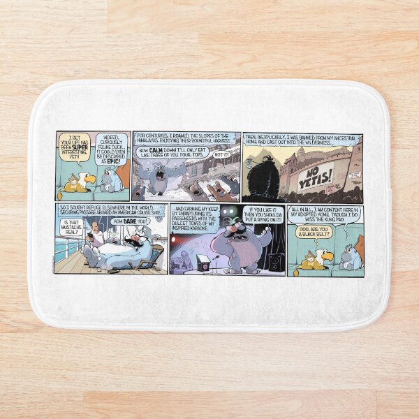 Item preview, "Historia de fondo épica del yeti" designed and sold by stuffedthecomic.