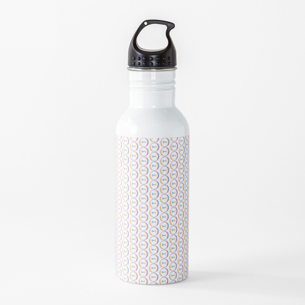 Sunrise Theta Letter Water Bottle