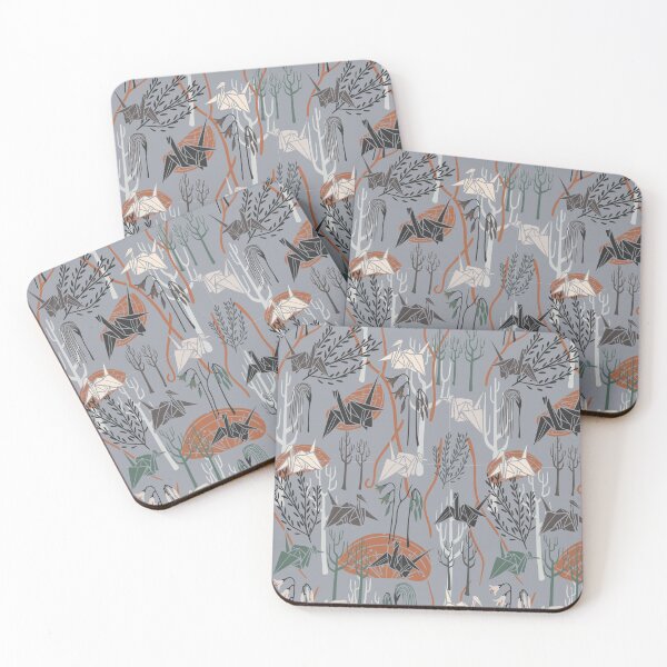 Item preview, Origami Cranes (Blue) designed and sold by Rachel Ross.