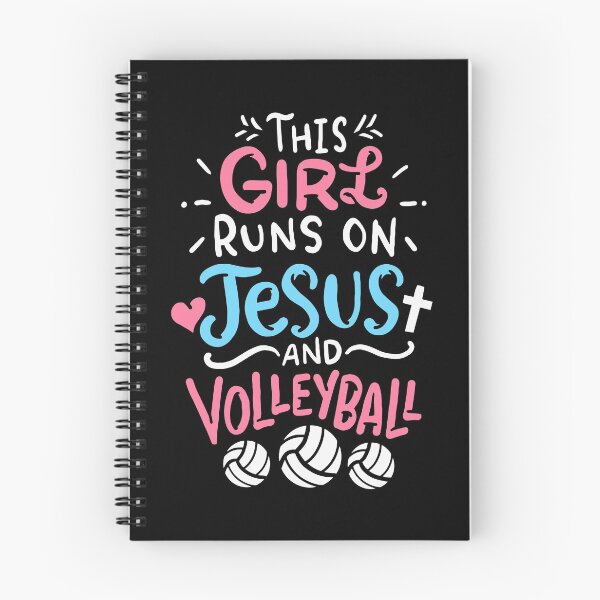 Artikelvorschau, Dieses Mädchen läuft auf Jesus und Volleyball entworfen und verkauft von Betsytiptoe.