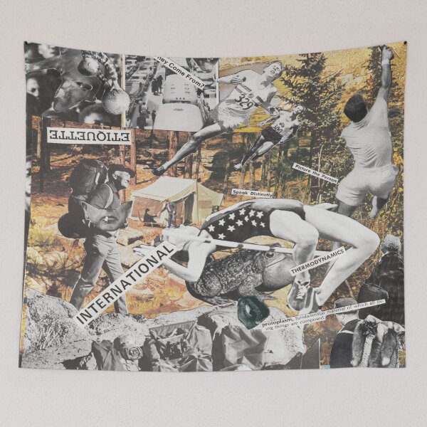 Item preview, vintage outdoors all over collage print  designed and sold by John-Paul Sanders.