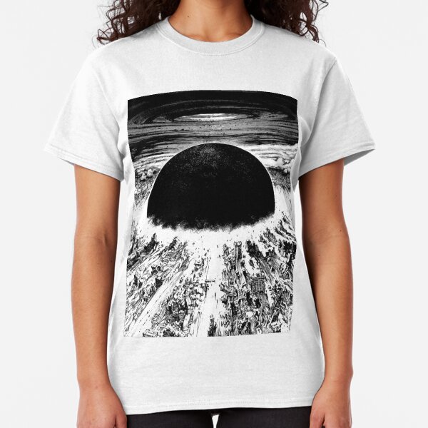 Akira cyberpunk city explosion Classic T-Shirt