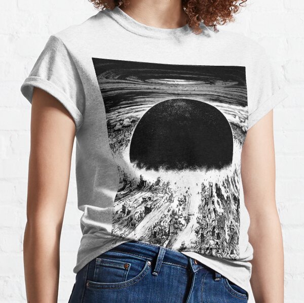 Akira cyberpunk city explosion Classic T-Shirt