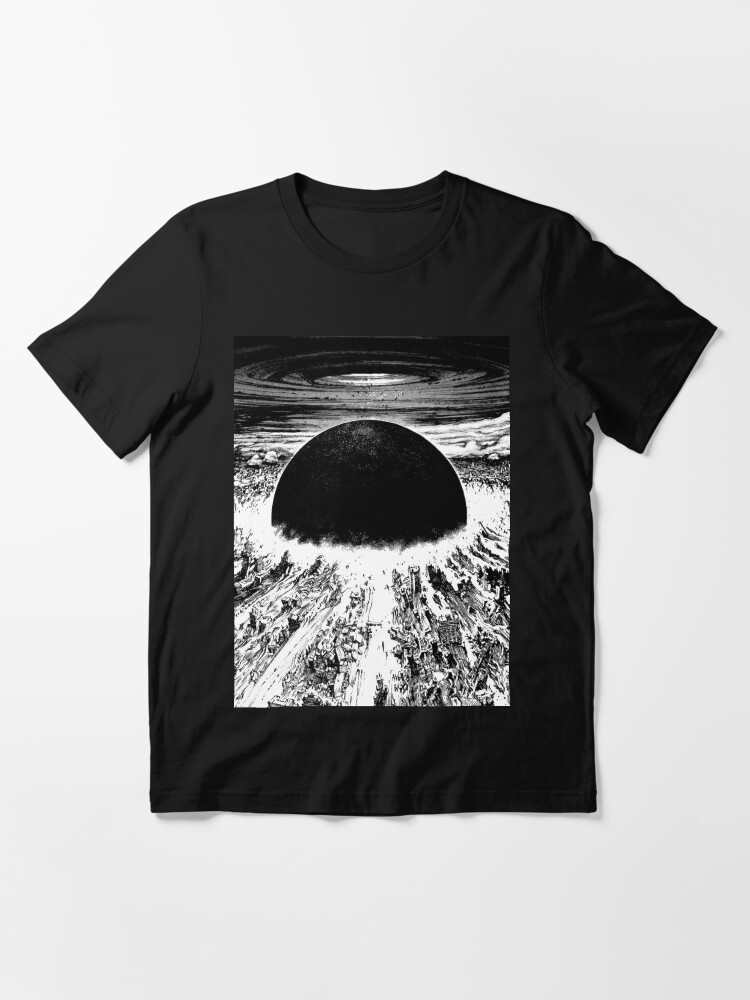 Alternate view of Akira cyberpunk city explosion Essential T-Shirt
