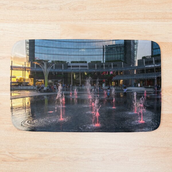 Item preview, Fantabulous Piazza Gae Aulenti - Glossy Playful Fountains designed and sold by Georgia Mizuleva.