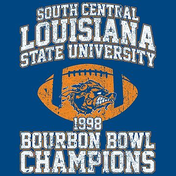Artwork thumbnail, SCLSU 1998 Bourbon Bowl Champions by huckblade
