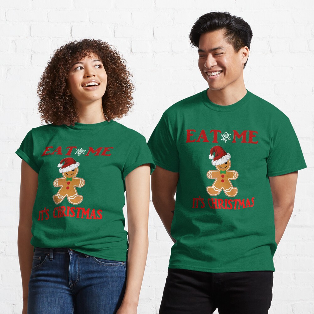 Eat Me It's Christmas Design Classic T-Shirt