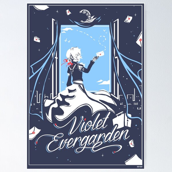 Item preview, Violet Evergarden designed and sold by SnipSnipArt.