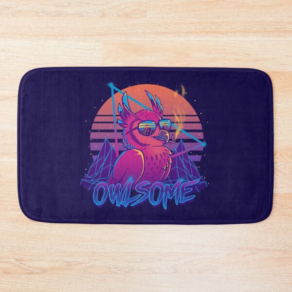 Item preview, Owlsome - Owl Awesome Bird Retrowave 80s designed and sold by TechraNova.