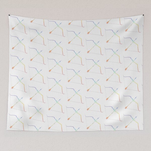 Item preview, bow and arrow - rainbow  designed and sold by chricket.
