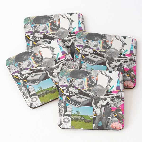Item preview, Berlin style lofi all over collage print  designed and sold by John-Paul Sanders.