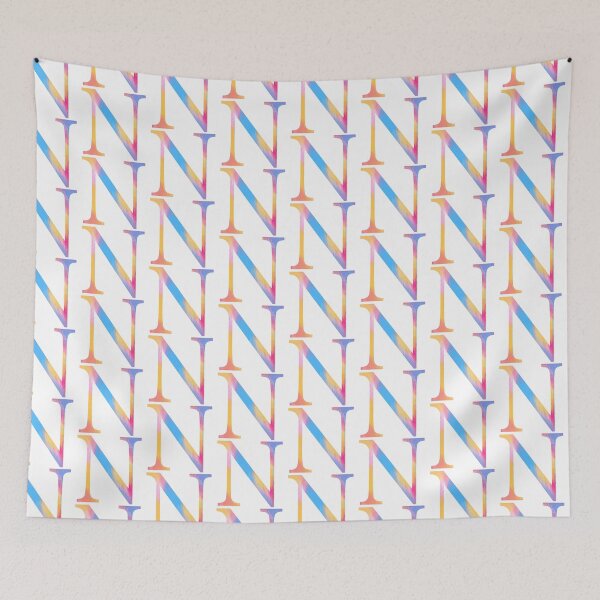 Item preview, Sunrise Nu Letter designed and sold by AdventureFinder.