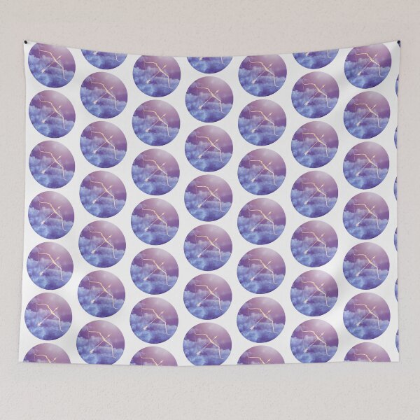 Item preview, purple cloud bow and arrow  designed and sold by chricket.