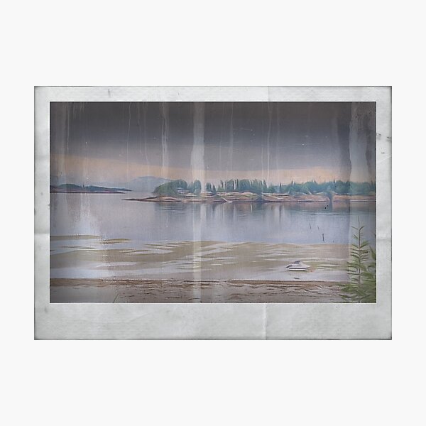 The little boat Photographic Print