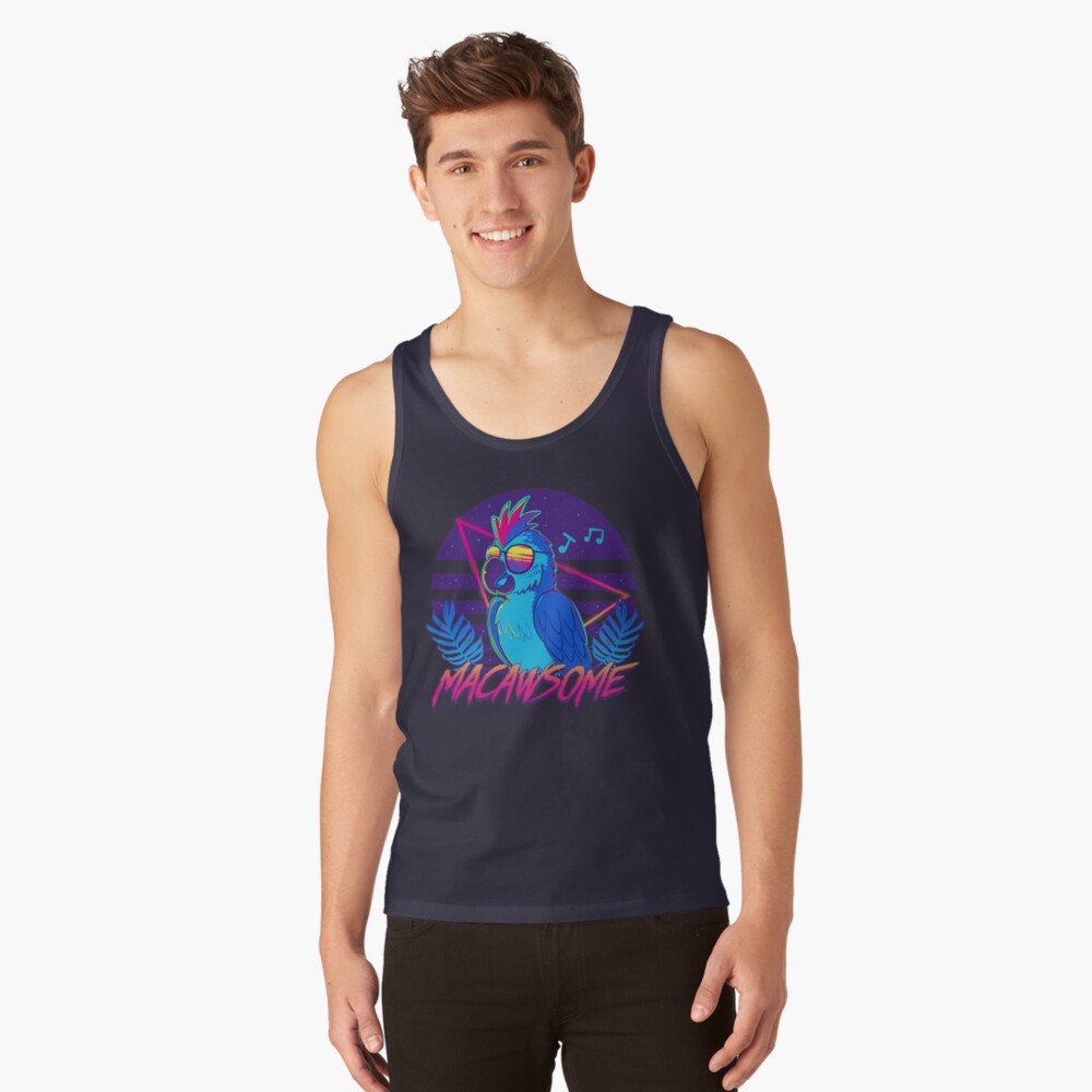 Macawsome Tank Top