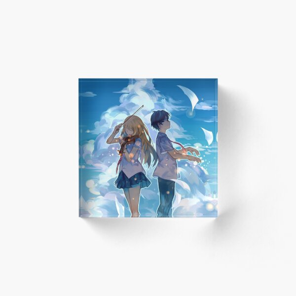 Your Lie In April Acrylic Block
