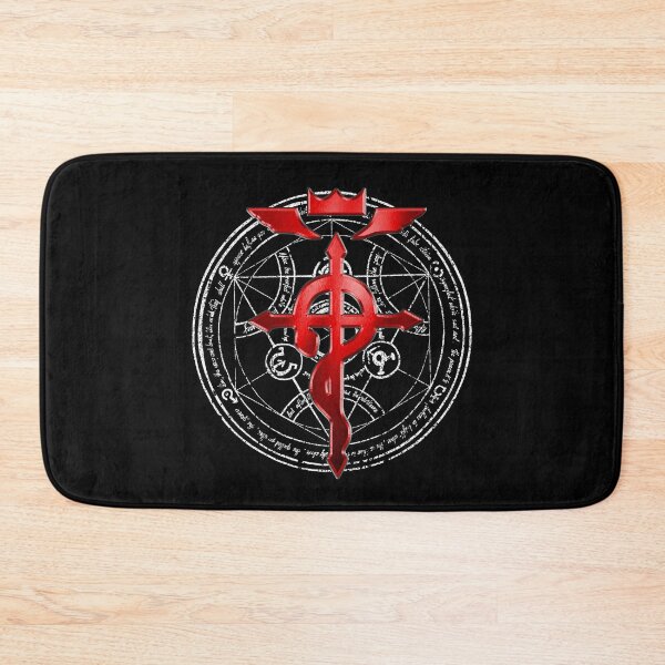 Fullmetal Alchemist Transmutation Symbol Bath Mat